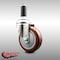 Service Caster 4 Inch 316SS Maroon Polyurethane Wheel Swivel 1 Inch Expanding Stem Caster SCC-SS316EX20S414-PPUB-MRN-1 - alternate 3